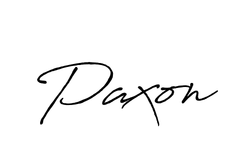 Design your own signature with our free online signature maker. With this signature software, you can create a handwritten (Antro_Vectra_Bolder) signature for name Paxon. Paxon signature style 7 images and pictures png