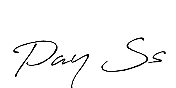 Make a short Pay Ss signature style. Manage your documents anywhere anytime using Antro_Vectra_Bolder. Create and add eSignatures, submit forms, share and send files easily. Pay Ss signature style 7 images and pictures png