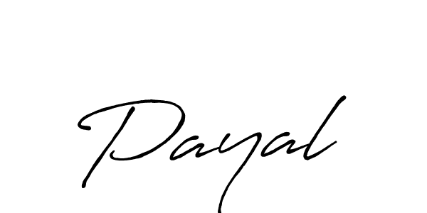 Also we have Payal  name is the best signature style. Create professional handwritten signature collection using Antro_Vectra_Bolder autograph style. Payal  signature style 7 images and pictures png