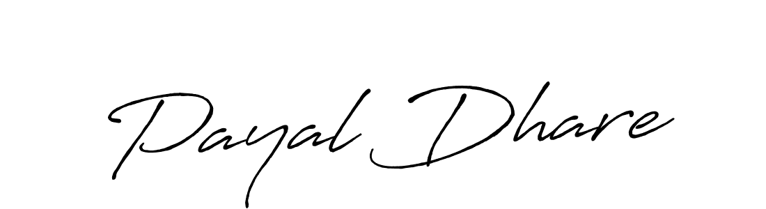 Also You can easily find your signature by using the search form. We will create Payal Dhare name handwritten signature images for you free of cost using Antro_Vectra_Bolder sign style. Payal Dhare signature style 7 images and pictures png