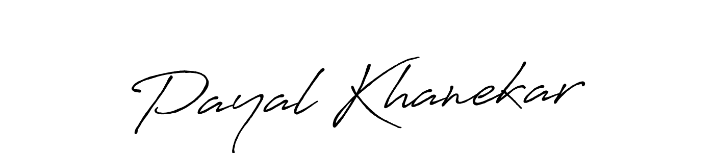 How to Draw Payal Khanekar signature style? Antro_Vectra_Bolder is a latest design signature styles for name Payal Khanekar. Payal Khanekar signature style 7 images and pictures png