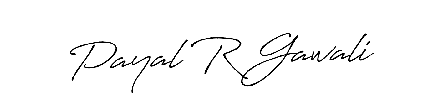 Similarly Antro_Vectra_Bolder is the best handwritten signature design. Signature creator online .You can use it as an online autograph creator for name Payal R Gawali. Payal R Gawali signature style 7 images and pictures png