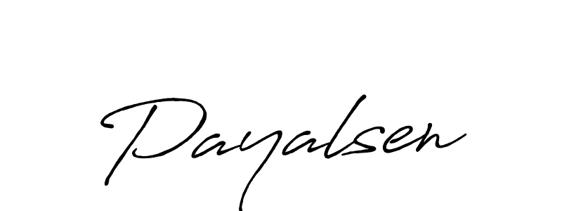 It looks lik you need a new signature style for name Payalsen. Design unique handwritten (Antro_Vectra_Bolder) signature with our free signature maker in just a few clicks. Payalsen signature style 7 images and pictures png