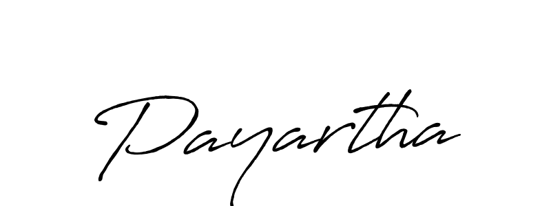 How to make Payartha name signature. Use Antro_Vectra_Bolder style for creating short signs online. This is the latest handwritten sign. Payartha signature style 7 images and pictures png