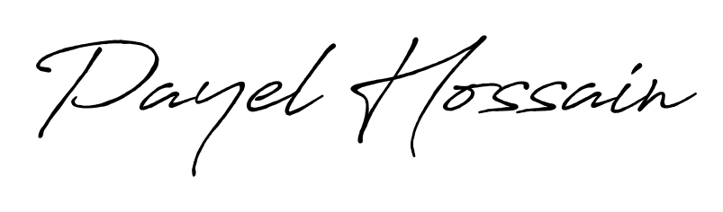 How to make Payel Hossain name signature. Use Antro_Vectra_Bolder style for creating short signs online. This is the latest handwritten sign. Payel Hossain signature style 7 images and pictures png