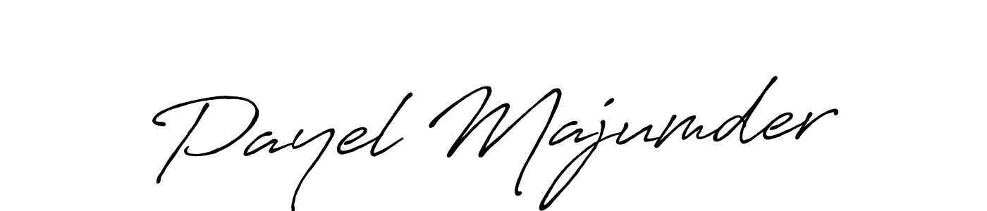 The best way (Antro_Vectra_Bolder) to make a short signature is to pick only two or three words in your name. The name Payel Majumder include a total of six letters. For converting this name. Payel Majumder signature style 7 images and pictures png