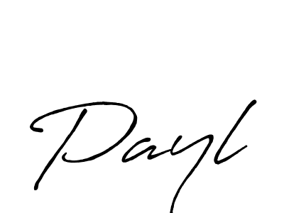 Use a signature maker to create a handwritten signature online. With this signature software, you can design (Antro_Vectra_Bolder) your own signature for name Payl. Payl signature style 7 images and pictures png