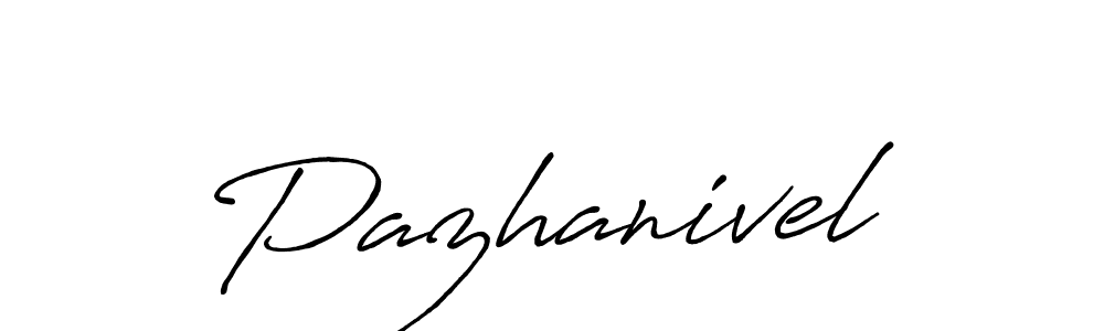 if you are searching for the best signature style for your name Pazhanivel. so please give up your signature search. here we have designed multiple signature styles  using Antro_Vectra_Bolder. Pazhanivel signature style 7 images and pictures png