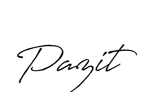 The best way (Antro_Vectra_Bolder) to make a short signature is to pick only two or three words in your name. The name Pazit include a total of six letters. For converting this name. Pazit signature style 7 images and pictures png