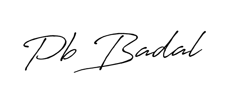 if you are searching for the best signature style for your name Pb Badal. so please give up your signature search. here we have designed multiple signature styles  using Antro_Vectra_Bolder. Pb Badal signature style 7 images and pictures png