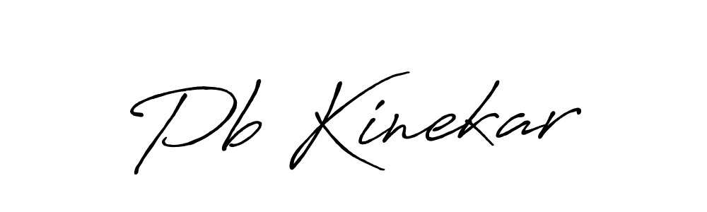 It looks lik you need a new signature style for name Pb Kinekar. Design unique handwritten (Antro_Vectra_Bolder) signature with our free signature maker in just a few clicks. Pb Kinekar signature style 7 images and pictures png