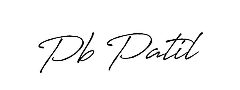 This is the best signature style for the Pb Patil name. Also you like these signature font (Antro_Vectra_Bolder). Mix name signature. Pb Patil signature style 7 images and pictures png