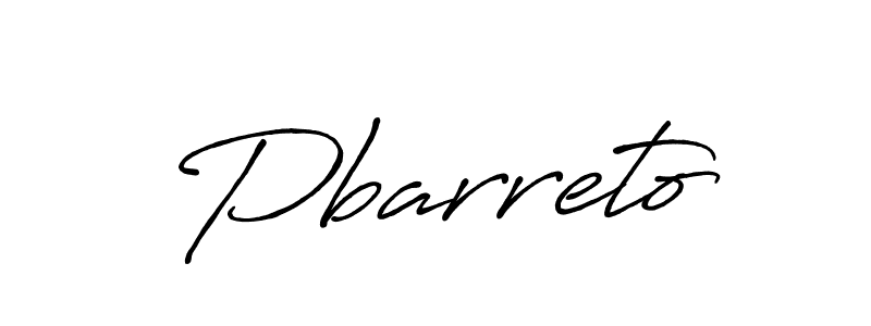 How to make Pbarreto signature? Antro_Vectra_Bolder is a professional autograph style. Create handwritten signature for Pbarreto name. Pbarreto signature style 7 images and pictures png