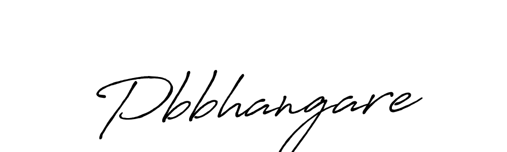 It looks lik you need a new signature style for name Pbbhangare. Design unique handwritten (Antro_Vectra_Bolder) signature with our free signature maker in just a few clicks. Pbbhangare signature style 7 images and pictures png