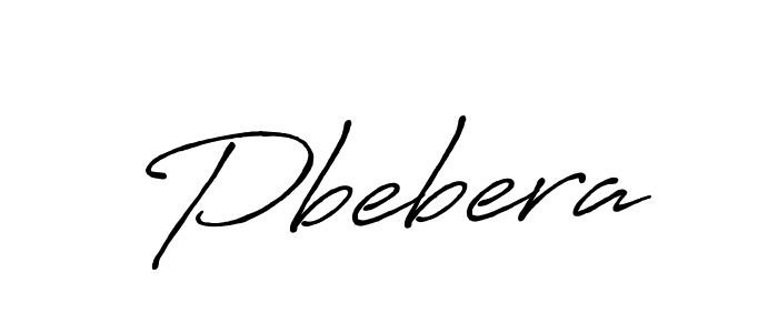 if you are searching for the best signature style for your name Pbebera. so please give up your signature search. here we have designed multiple signature styles  using Antro_Vectra_Bolder. Pbebera signature style 7 images and pictures png
