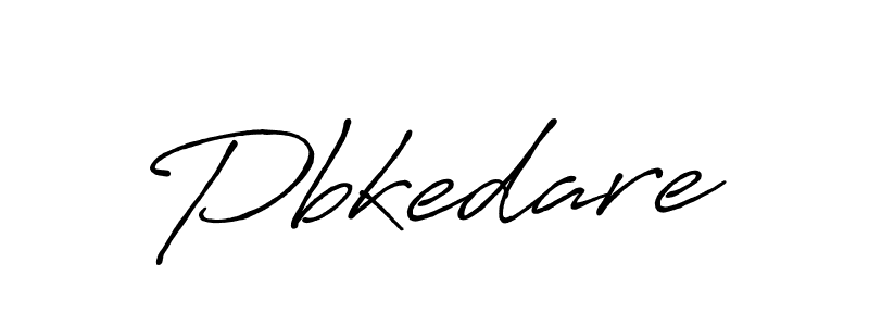 Make a beautiful signature design for name Pbkedare. With this signature (Antro_Vectra_Bolder) style, you can create a handwritten signature for free. Pbkedare signature style 7 images and pictures png