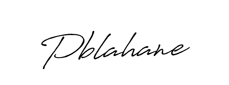 It looks lik you need a new signature style for name Pblahane. Design unique handwritten (Antro_Vectra_Bolder) signature with our free signature maker in just a few clicks. Pblahane signature style 7 images and pictures png