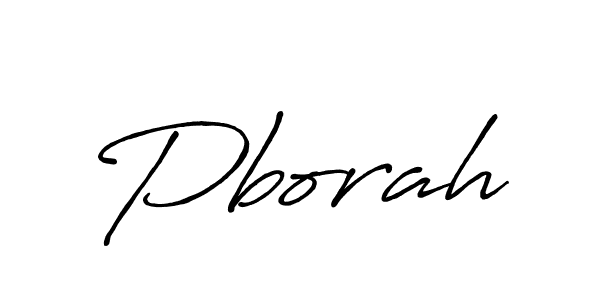 Make a beautiful signature design for name Pborah. Use this online signature maker to create a handwritten signature for free. Pborah signature style 7 images and pictures png
