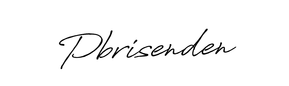 Design your own signature with our free online signature maker. With this signature software, you can create a handwritten (Antro_Vectra_Bolder) signature for name Pbrisenden. Pbrisenden signature style 7 images and pictures png