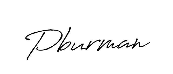 Make a beautiful signature design for name Pburman. Use this online signature maker to create a handwritten signature for free. Pburman signature style 7 images and pictures png