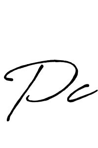 How to Draw Pc signature style? Antro_Vectra_Bolder is a latest design signature styles for name Pc. Pc signature style 7 images and pictures png