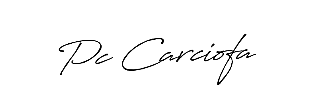 Here are the top 10 professional signature styles for the name Pc Carciofa. These are the best autograph styles you can use for your name. Pc Carciofa signature style 7 images and pictures png