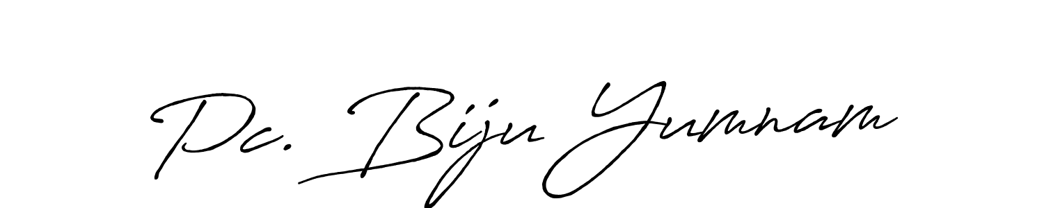 Make a beautiful signature design for name Pc. Biju Yumnam. Use this online signature maker to create a handwritten signature for free. Pc. Biju Yumnam signature style 7 images and pictures png