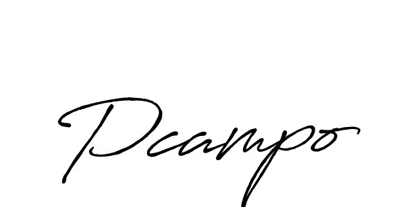 Similarly Antro_Vectra_Bolder is the best handwritten signature design. Signature creator online .You can use it as an online autograph creator for name Pcampo. Pcampo signature style 7 images and pictures png