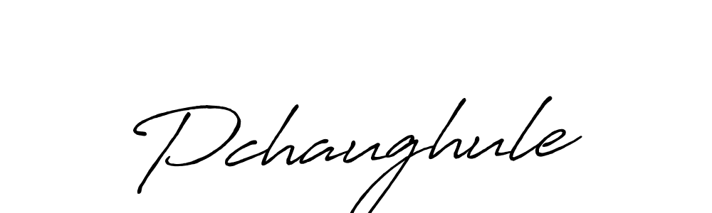 Make a beautiful signature design for name Pchaughule. Use this online signature maker to create a handwritten signature for free. Pchaughule signature style 7 images and pictures png