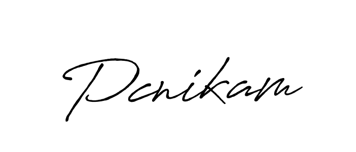 Make a beautiful signature design for name Pcnikam. Use this online signature maker to create a handwritten signature for free. Pcnikam signature style 7 images and pictures png