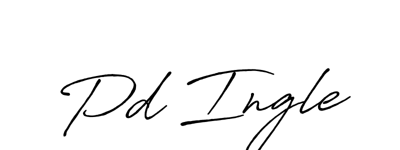 Antro_Vectra_Bolder is a professional signature style that is perfect for those who want to add a touch of class to their signature. It is also a great choice for those who want to make their signature more unique. Get Pd Ingle name to fancy signature for free. Pd Ingle signature style 7 images and pictures png