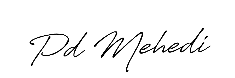 if you are searching for the best signature style for your name Pd Mehedi. so please give up your signature search. here we have designed multiple signature styles  using Antro_Vectra_Bolder. Pd Mehedi signature style 7 images and pictures png