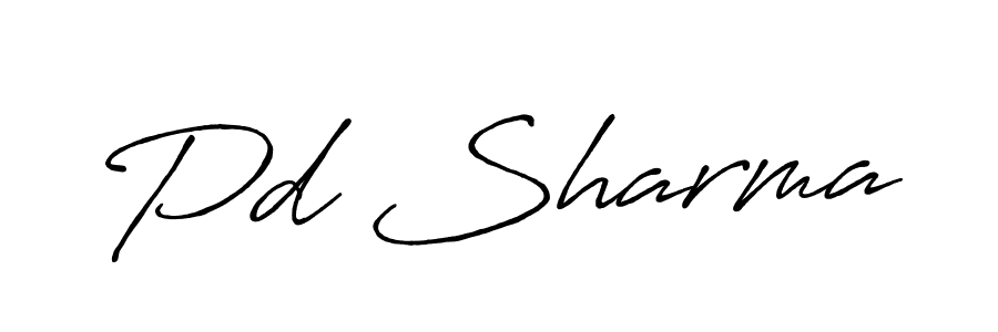 Similarly Antro_Vectra_Bolder is the best handwritten signature design. Signature creator online .You can use it as an online autograph creator for name Pd Sharma. Pd Sharma signature style 7 images and pictures png