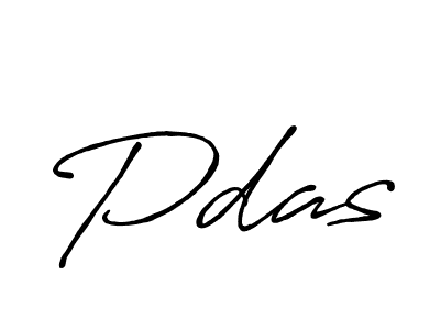 How to make Pdas name signature. Use Antro_Vectra_Bolder style for creating short signs online. This is the latest handwritten sign. Pdas signature style 7 images and pictures png