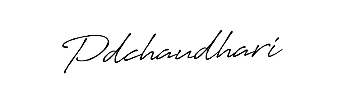 How to Draw Pdchaudhari signature style? Antro_Vectra_Bolder is a latest design signature styles for name Pdchaudhari. Pdchaudhari signature style 7 images and pictures png