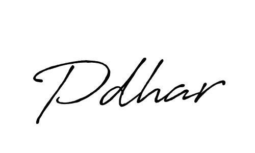 Best and Professional Signature Style for Pdhar. Antro_Vectra_Bolder Best Signature Style Collection. Pdhar signature style 7 images and pictures png