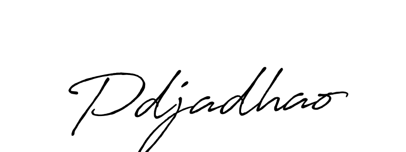 See photos of Pdjadhao official signature by Spectra . Check more albums & portfolios. Read reviews & check more about Antro_Vectra_Bolder font. Pdjadhao signature style 7 images and pictures png
