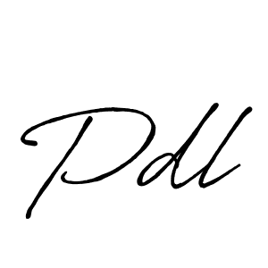 Make a beautiful signature design for name Pdl. Use this online signature maker to create a handwritten signature for free. Pdl signature style 7 images and pictures png