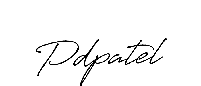 How to Draw Pdpatel signature style? Antro_Vectra_Bolder is a latest design signature styles for name Pdpatel. Pdpatel signature style 7 images and pictures png