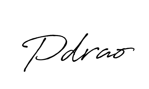 How to make Pdrao name signature. Use Antro_Vectra_Bolder style for creating short signs online. This is the latest handwritten sign. Pdrao signature style 7 images and pictures png