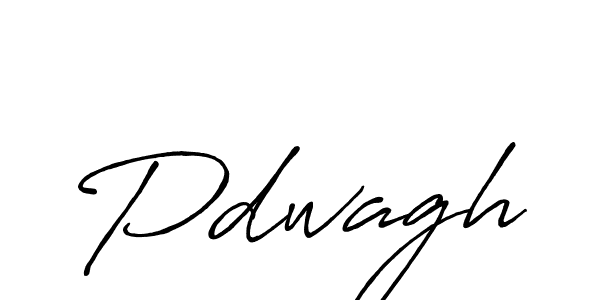 Use a signature maker to create a handwritten signature online. With this signature software, you can design (Antro_Vectra_Bolder) your own signature for name Pdwagh. Pdwagh signature style 7 images and pictures png