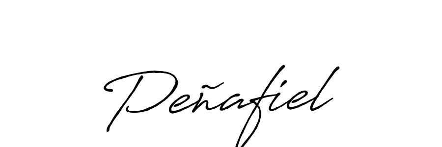 How to make Peñafiel name signature. Use Antro_Vectra_Bolder style for creating short signs online. This is the latest handwritten sign. Peñafiel signature style 7 images and pictures png