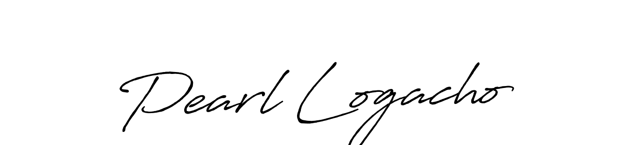 Once you've used our free online signature maker to create your best signature Antro_Vectra_Bolder style, it's time to enjoy all of the benefits that Pearl Logacho name signing documents. Pearl Logacho signature style 7 images and pictures png