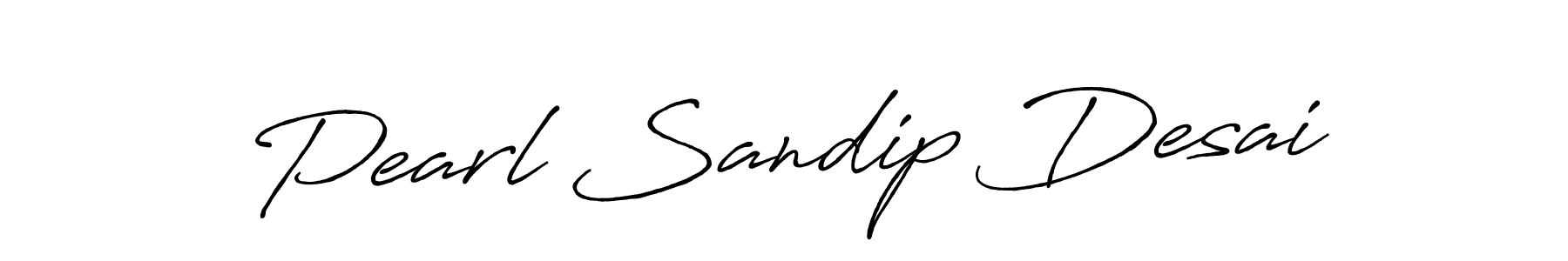 It looks lik you need a new signature style for name Pearl Sandip Desai. Design unique handwritten (Antro_Vectra_Bolder) signature with our free signature maker in just a few clicks. Pearl Sandip Desai signature style 7 images and pictures png