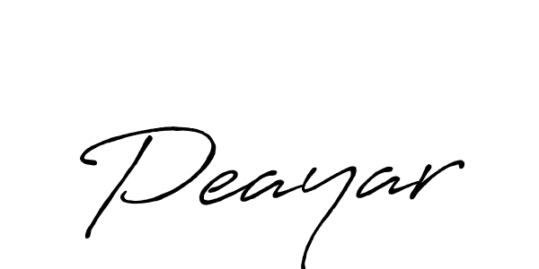 How to make Peayar name signature. Use Antro_Vectra_Bolder style for creating short signs online. This is the latest handwritten sign. Peayar signature style 7 images and pictures png