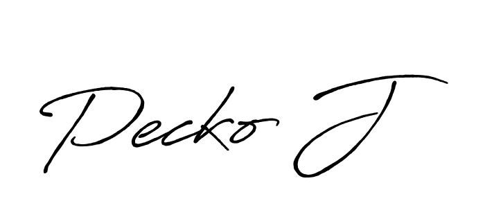 Antro_Vectra_Bolder is a professional signature style that is perfect for those who want to add a touch of class to their signature. It is also a great choice for those who want to make their signature more unique. Get Pecko J name to fancy signature for free. Pecko J signature style 7 images and pictures png