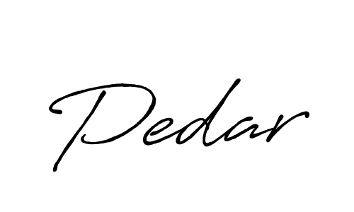Make a beautiful signature design for name Pedar. With this signature (Antro_Vectra_Bolder) style, you can create a handwritten signature for free. Pedar signature style 7 images and pictures png