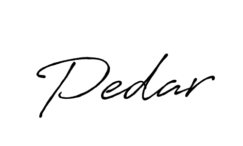 Make a beautiful signature design for name Pedar. With this signature (Antro_Vectra_Bolder) style, you can create a handwritten signature for free. Pedar signature style 7 images and pictures png