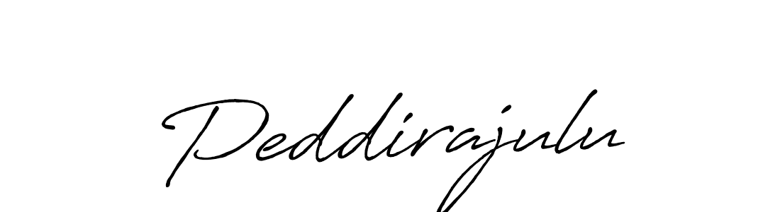 Use a signature maker to create a handwritten signature online. With this signature software, you can design (Antro_Vectra_Bolder) your own signature for name Peddirajulu. Peddirajulu signature style 7 images and pictures png