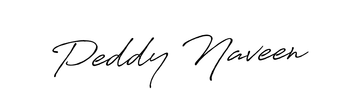 Peddy Naveen stylish signature style. Best Handwritten Sign (Antro_Vectra_Bolder) for my name. Handwritten Signature Collection Ideas for my name Peddy Naveen. Peddy Naveen signature style 7 images and pictures png